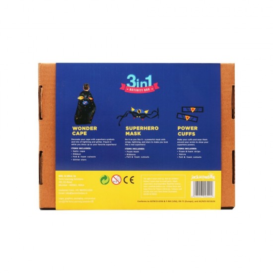 Kit creatie 3 in 1 Supererou