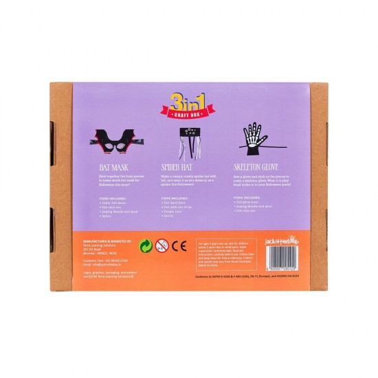 Kit creatie 3 in 1 Halloween fericit