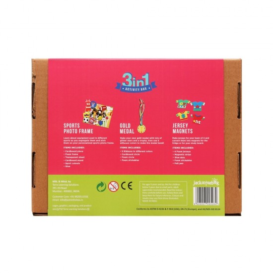 Kit creatie 3 in 1 - Iubitori de sport