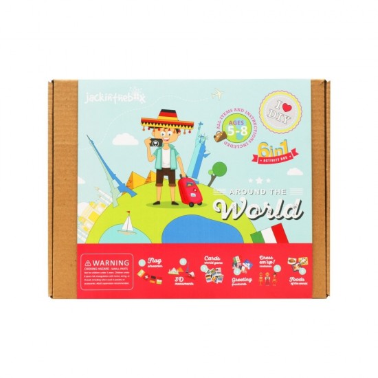 Kit creatie 6 in 1 In jurul lumii
