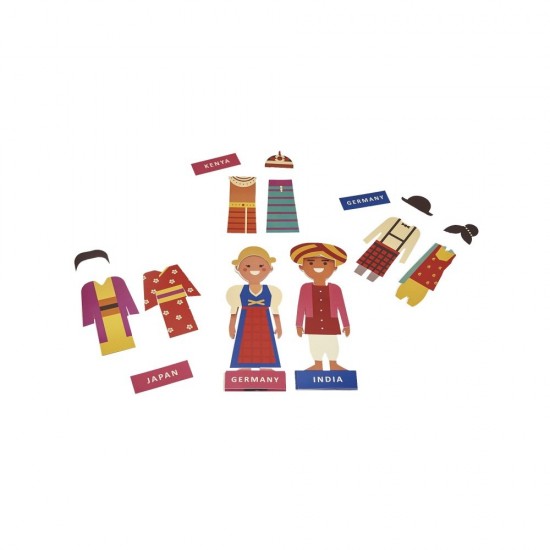 Kit creatie 6 in 1 In jurul lumii