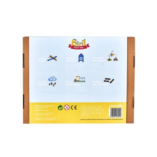 Kit creatie 6 in 1 Diferite vehicule