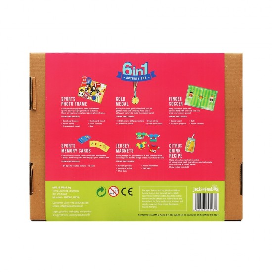 Kit creatie 6 in 1 Iubitori de sport