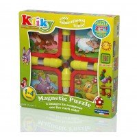 Kliky puzzle magnetic animale de la ferma