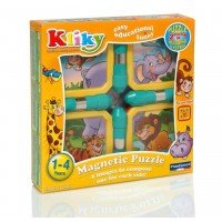 Kliky puzzle magnetic animale safari