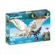 Playmobil Dragons - Light Fury, pui de dragon si copii