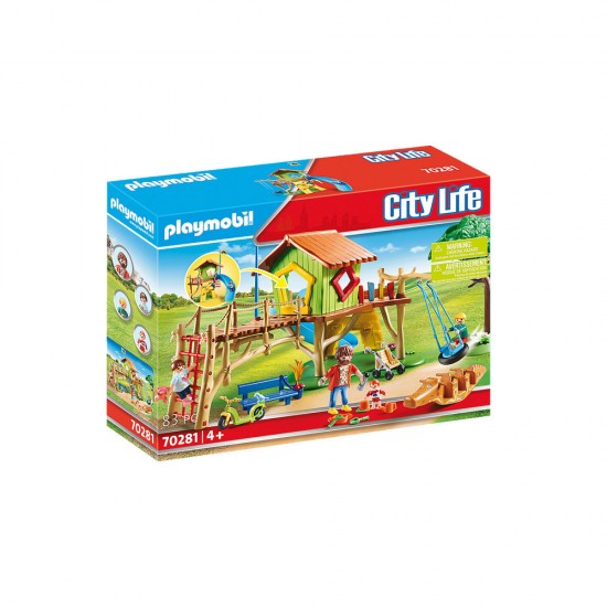 Playmobil City Life - Loc de joaca in parcul de aventuri