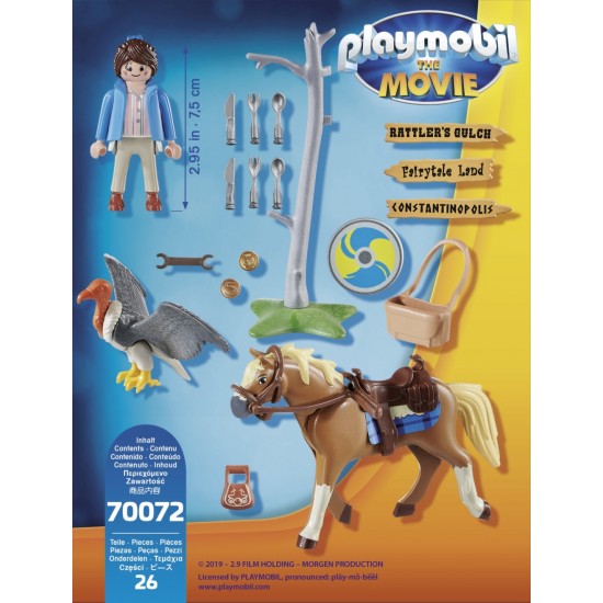 Playmobil the Movie - Marla cu cal