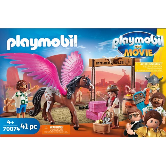 Playmobil The Movie - Marla, Del si calul inaripat