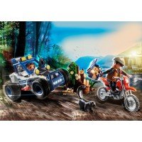 Playmobil City Action - Masina Off Road de politie si hot