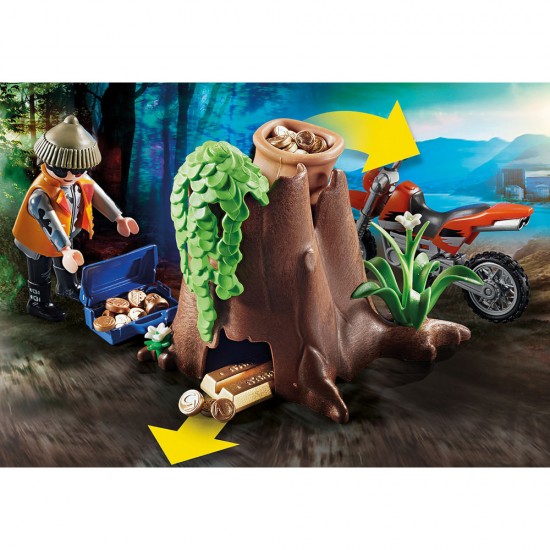 Playmobil City Action - Masina Off Road de politie si hot