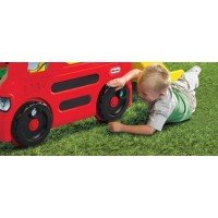 Masinuta pompieri cu diverse activitati si tobogan