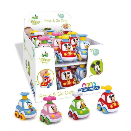 Masinuta Disney Apasa si merge Clementoni