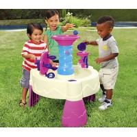 Masuta de joaca roz cu apa - spirala