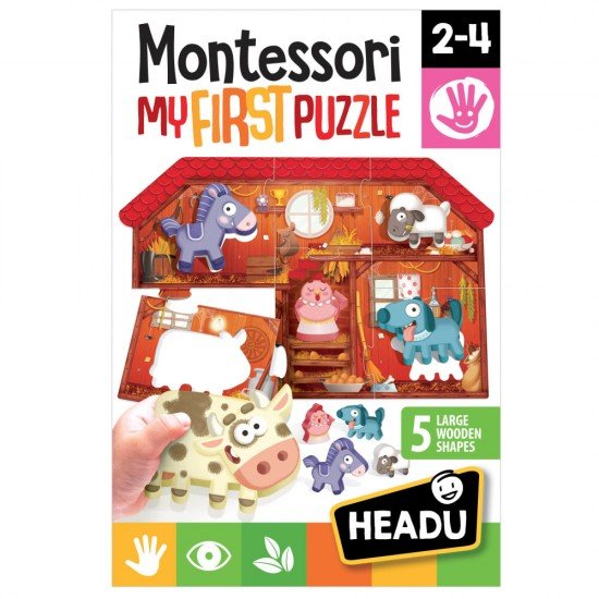 Montessori primul meu puzzle - Ferma