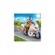 Playmobil City Life - Motocicleta de urgenta cu lumini
