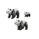 Set figurine Playmobil Family Fun - Panda cu pui
