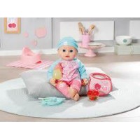 Papusa interactiva Baby Annabell 43 cm cu accesorii