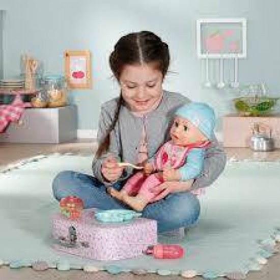 Papusa interactiva Baby Annabell 43 cm cu accesorii