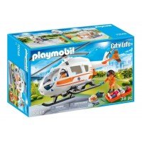 Playmobil City Life - Elicopter de salvare