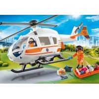 Playmobil City Life - Elicopter de salvare