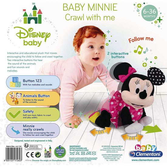Jucarie interactiva de plus Minnie Mouse - Primii pasi