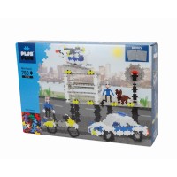 Set constructie Plus-Plus Basic Politie - 760 piese