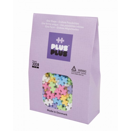 Set constructie Plus-Plus Pastel 300 piese