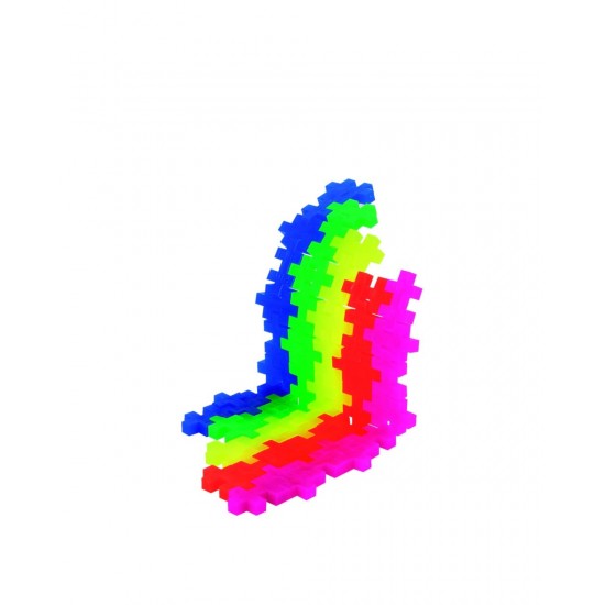 Set constructie Plus-Plus pastel/neon 600 piese