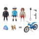 Playmobil City Action - Politist pe bicicleta si hot