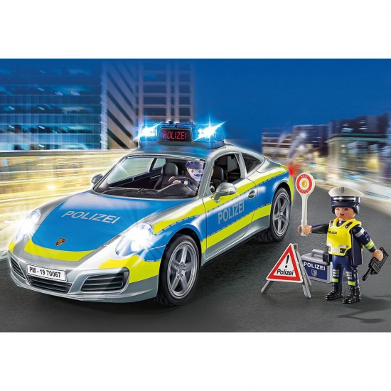 Playmobil Porsche Politie 911 Carrera 4S