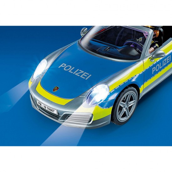Playmobil Porsche Politie 911 Carrera 4S