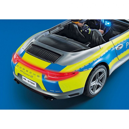 Playmobil Porsche Politie 911 Carrera 4S