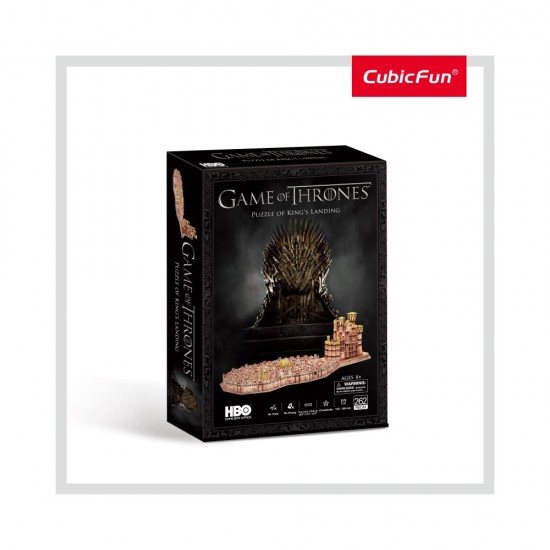 Puzzle 3D Game of Thrones - Tinutul regelui 262 piese