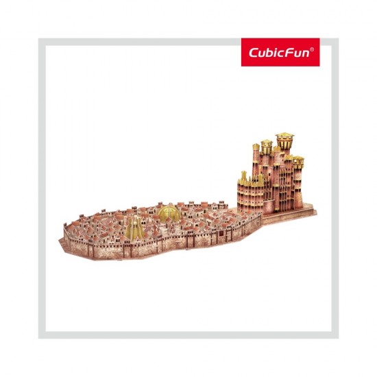 Puzzle 3D Game of Thrones - Tinutul regelui 262 piese