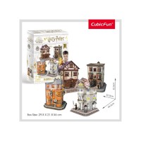 Puzzle 3D Harry Potter 4 in 1 Aleea Diagon 273 piese