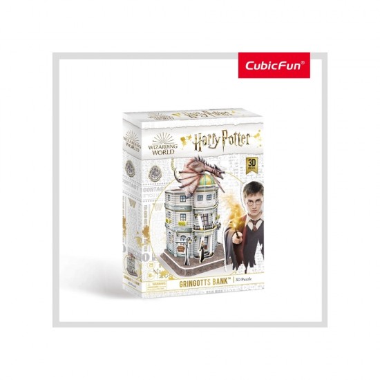 Puzzle 3D Harry Potter Banca Gringotts 74 piese