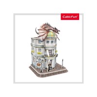 Puzzle 3D Harry Potter Banca Gringotts 74 piese