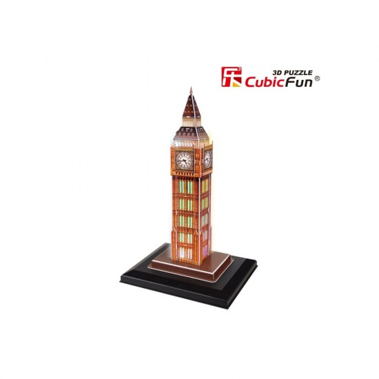 Puzzle 3D cu led Big Ben 28 piese