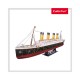 Puzzle 3D cu led Titanic 266 piese
