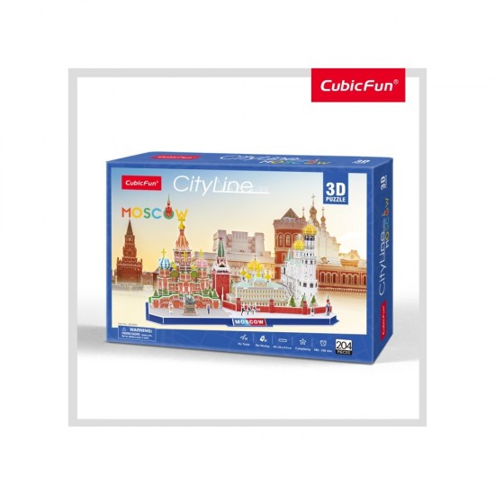 Puzzle 3D Moscova 107 piese