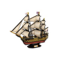 Puzzle 3D Nava HMS Victory 189 piese