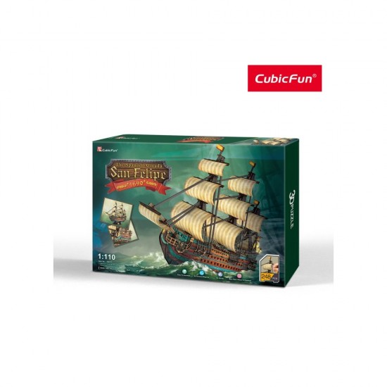 Puzzle 3D nava San Felipe 248 piese