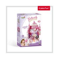 Puzzle 3D cu stickere 95 piese - Aniversarea printesei