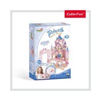 Puzzle 3D cu stickere 92 piese - Gradina secreta a printesei
