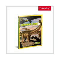Puzzle 3D cu brosura Parcul dinozaurilor 43 piese