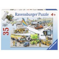 Puzzle Aeroport ocupat - 35 piese