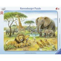 Puzzle Africa salbatica - 30 piese