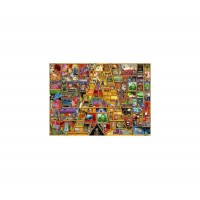 Puzzle alfabet litera A 1000 piese