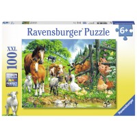 Puzzle Animale - 100 piese